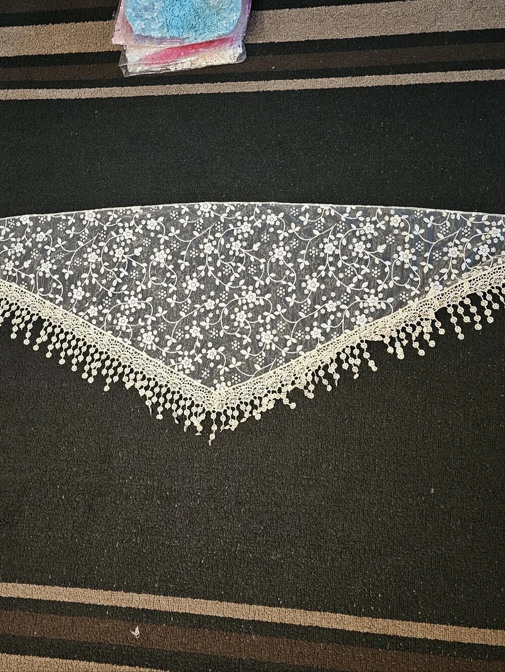 Lace Scarf / Shawl Set in Multiple Colors